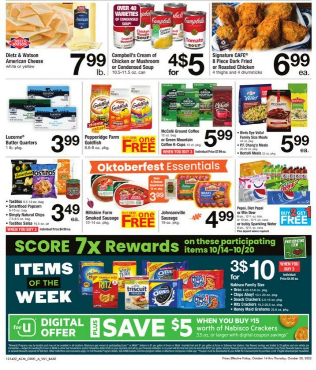 Weekly ad Acme 10/14/2022 - 10/20/2022