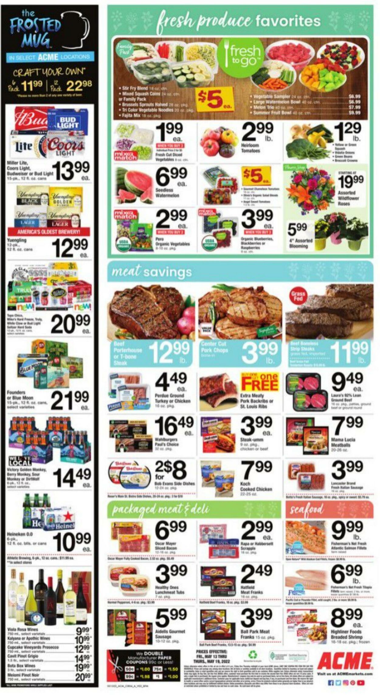 Weekly ad Acme 05/13/2022 - 05/19/2022