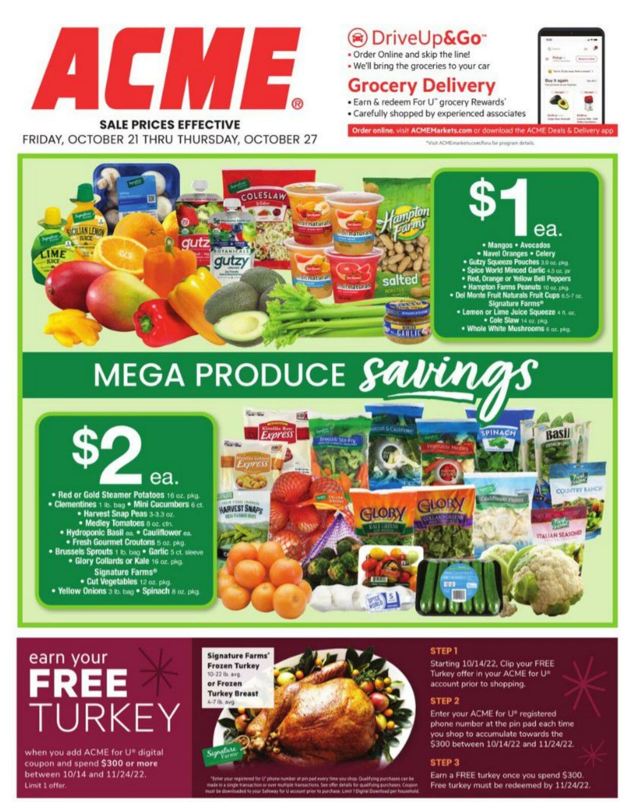 Weekly ad Acme 10/21/2022 - 10/27/2022