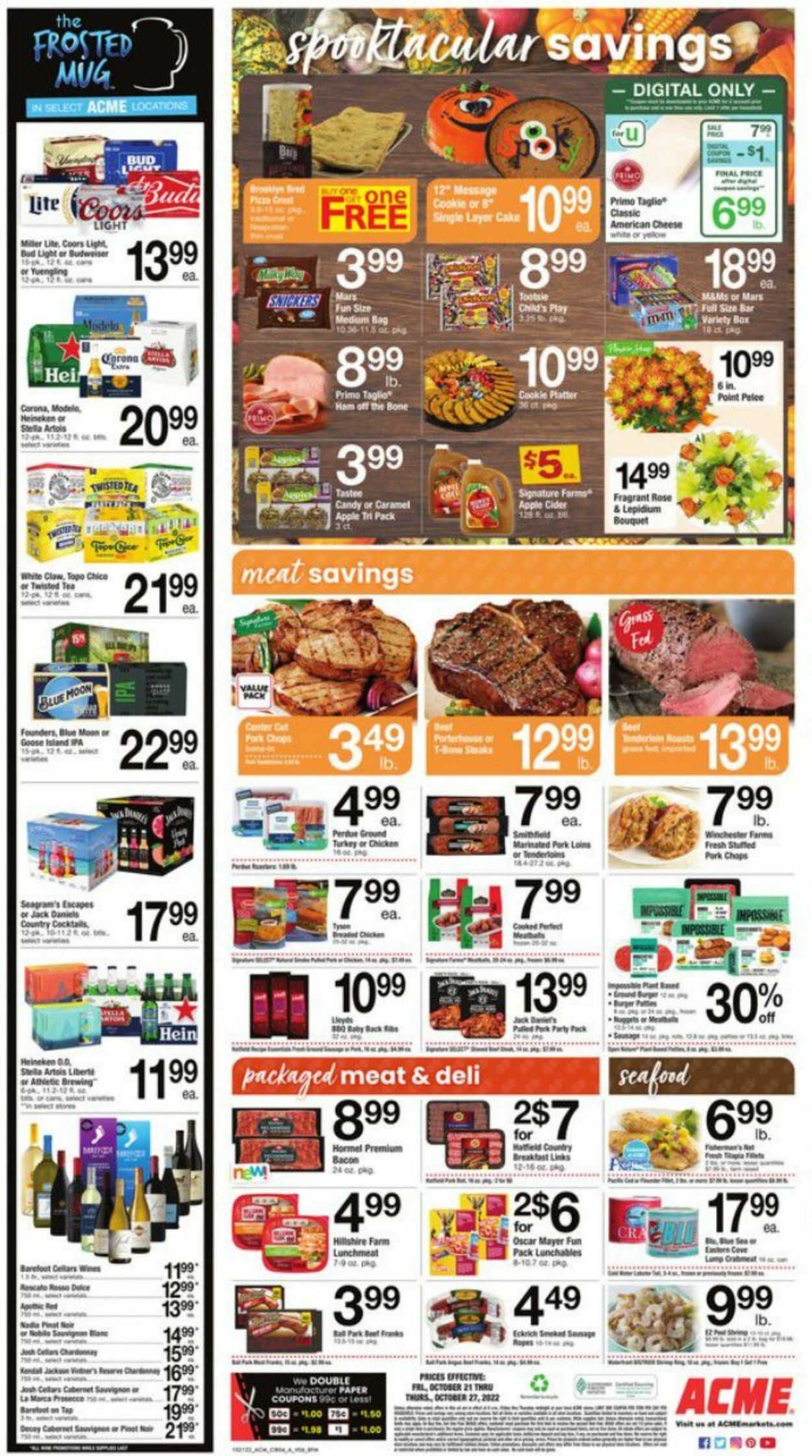 Weekly ad Acme 10/21/2022 - 10/27/2022