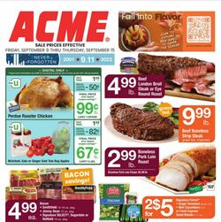 Weekly ad Acme 09/09/2022-09/15/2022