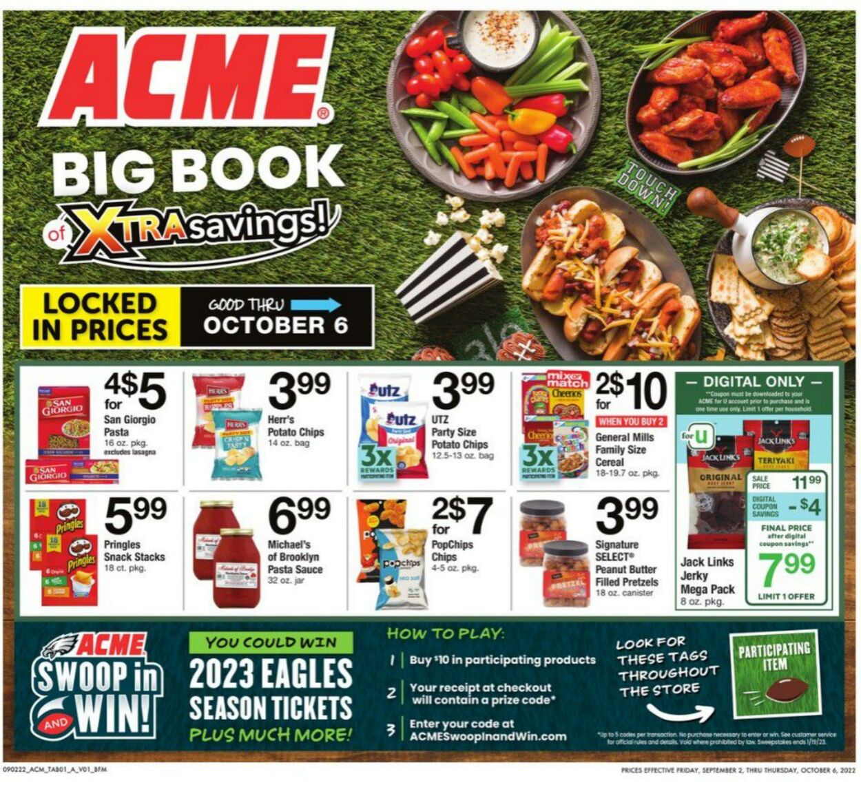 Weekly ad Acme 09/02/2022-10/06/2022