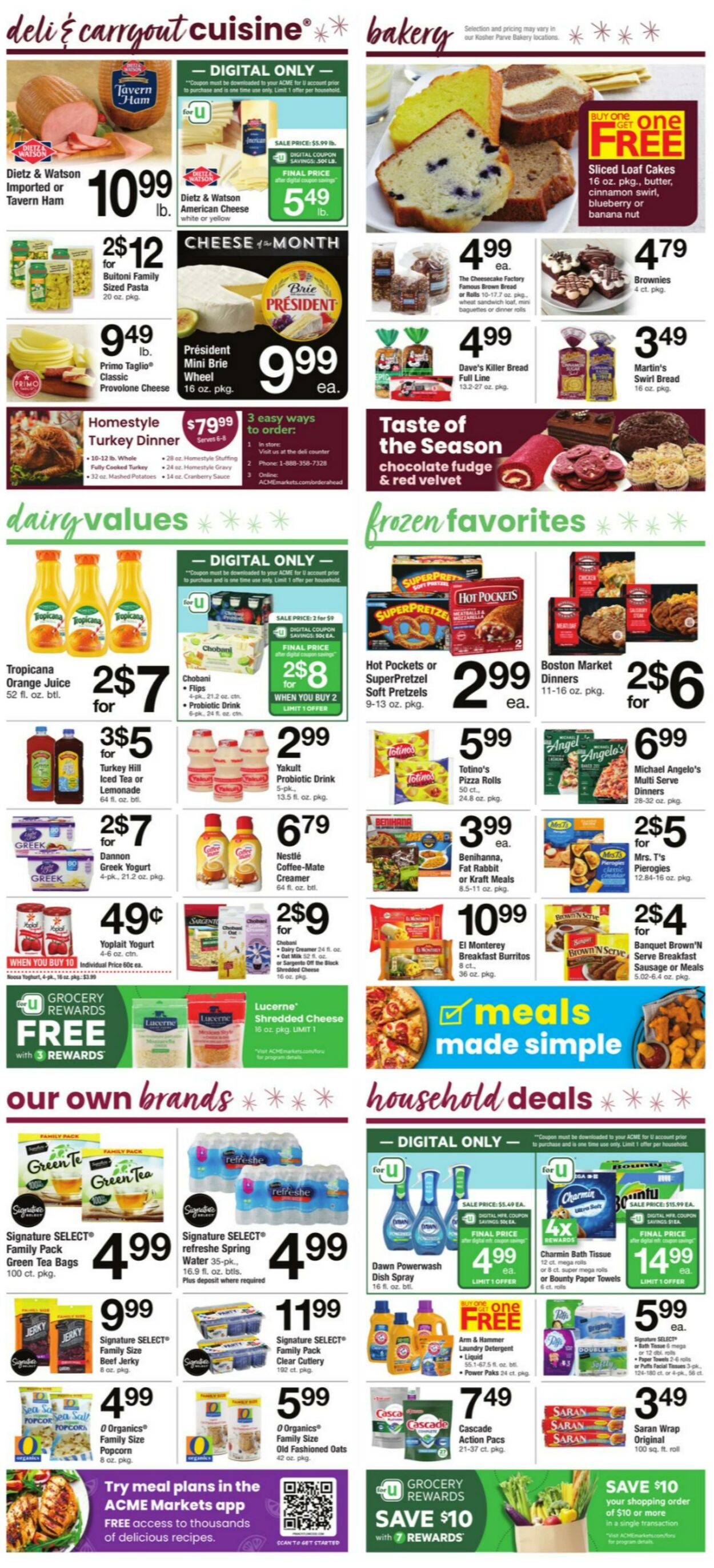 Weekly ad Acme 12/02/2022 - 12/08/2022