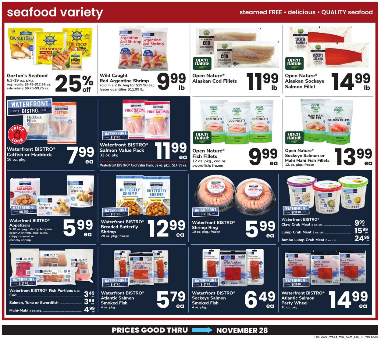 Weekly ad Acme 11/01/2024 - 11/28/2024