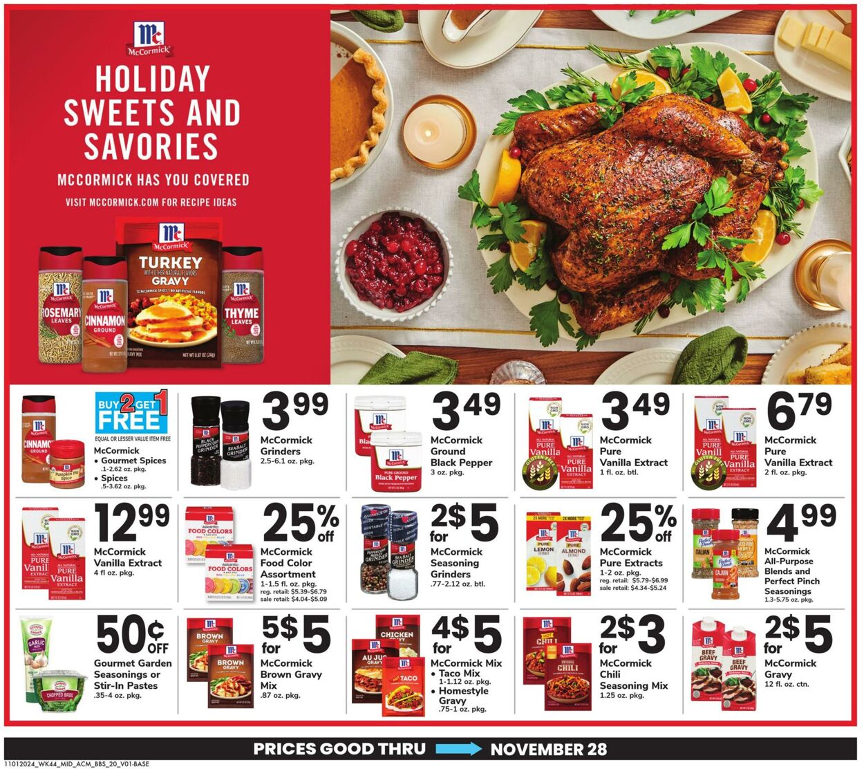 Weekly ad Acme 11/01/2024 - 11/28/2024