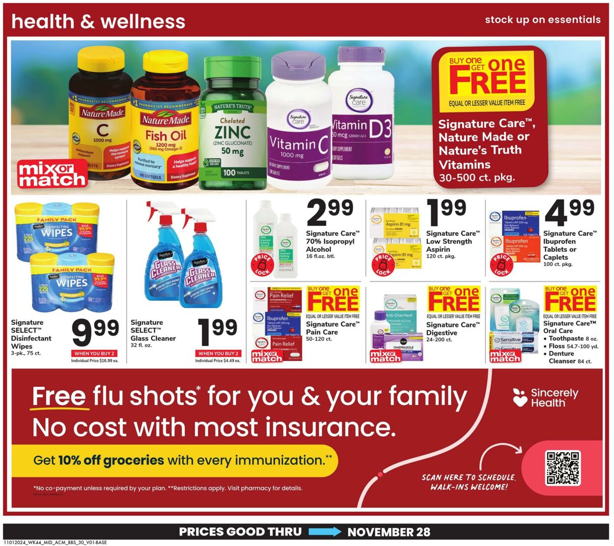 Weekly ad Acme 11/01/2024 - 11/28/2024