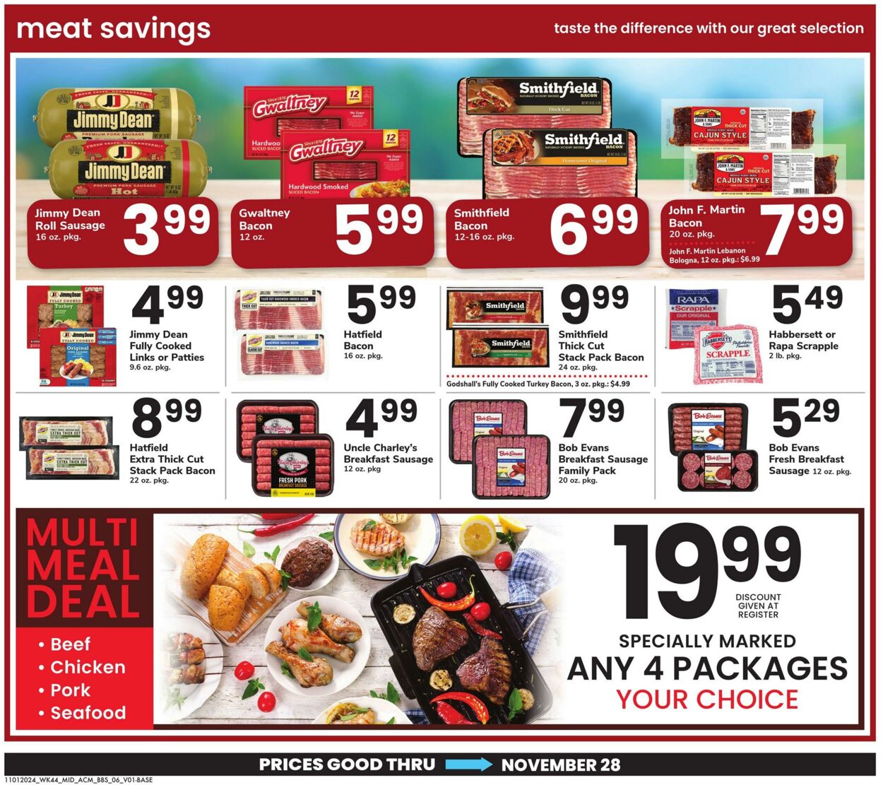 Weekly ad Acme 11/01/2024 - 11/28/2024