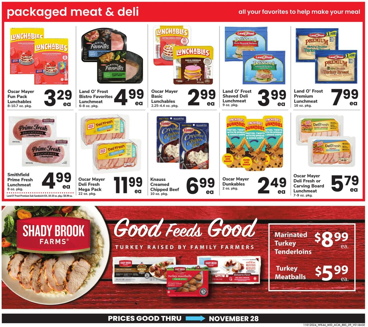 Weekly ad Acme 11/01/2024 - 11/28/2024