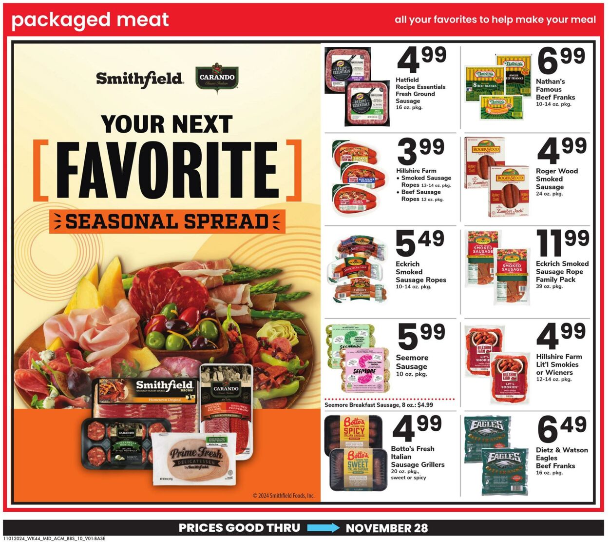 Weekly ad Acme 11/01/2024 - 11/28/2024