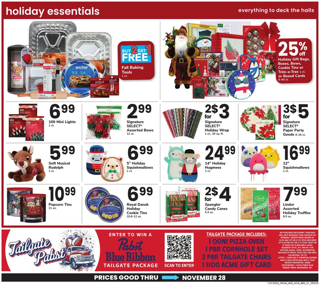 Weekly ad Acme 11/01/2024 - 11/28/2024