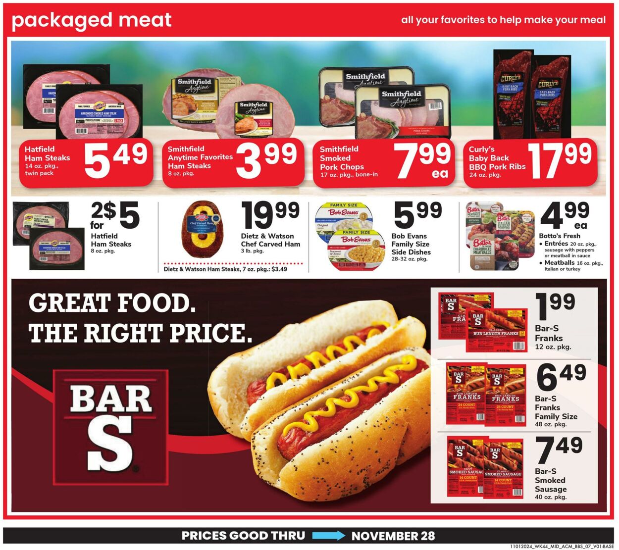 Weekly ad Acme 11/01/2024 - 11/28/2024