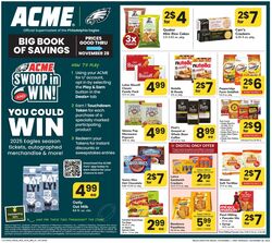 Weekly ad Acme 10/18/2024 - 11/07/2024