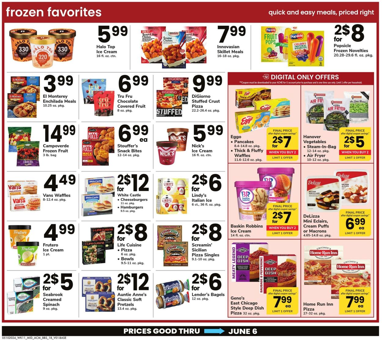 Weekly ad Acme 05/10/2024 - 06/06/2024