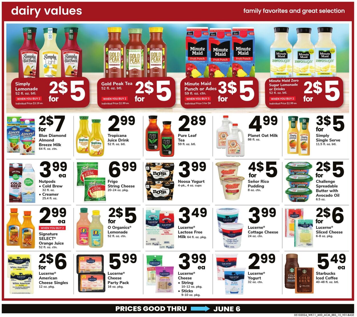 Weekly ad Acme 05/10/2024 - 06/06/2024