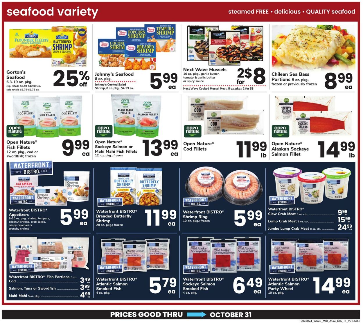 Weekly ad Acme 10/04/2024 - 10/31/2024