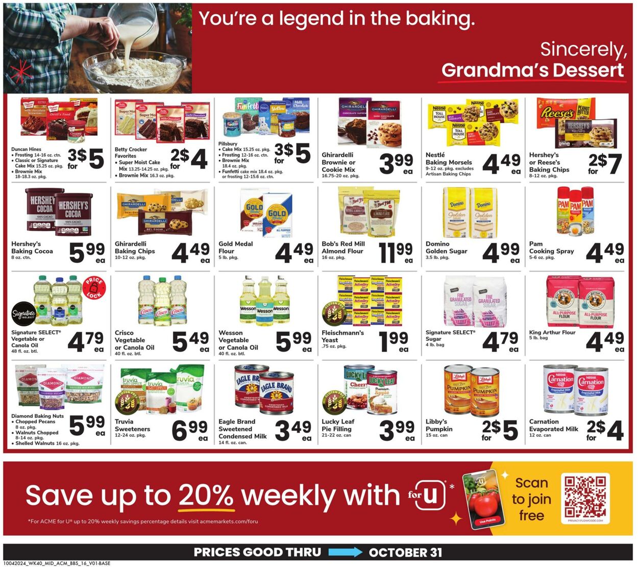 Weekly ad Acme 10/04/2024 - 10/31/2024