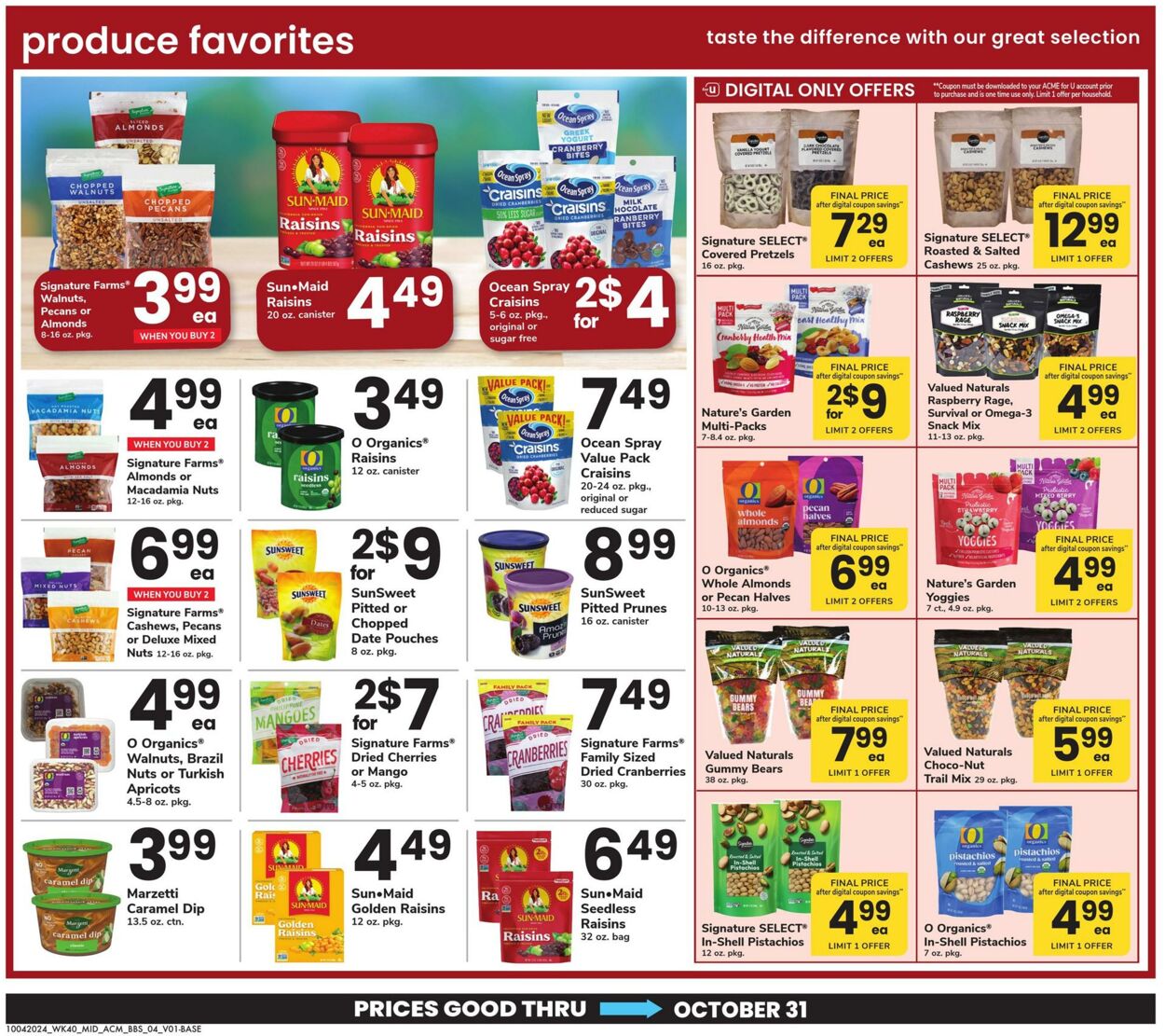 Weekly ad Acme 10/04/2024 - 10/31/2024