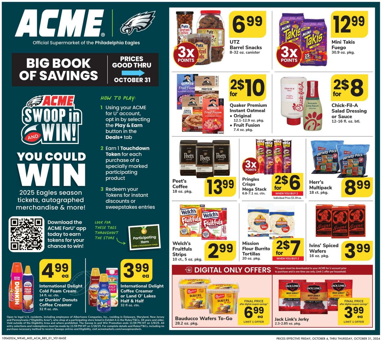 Weekly ad Acme 10/04/2024 - 10/31/2024