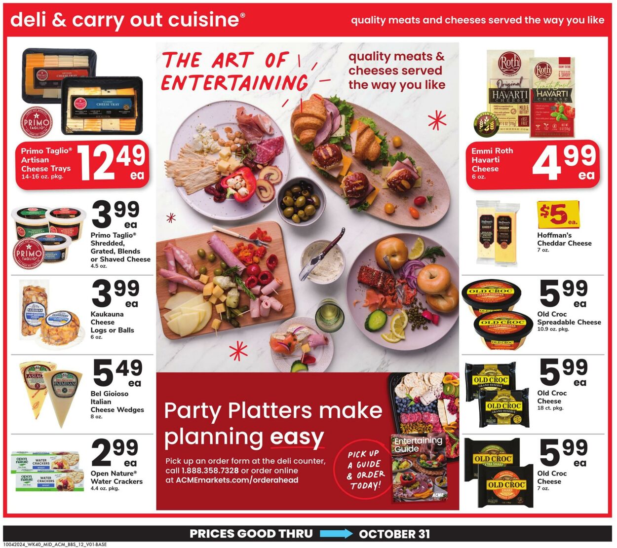 Weekly ad Acme 10/04/2024 - 10/31/2024