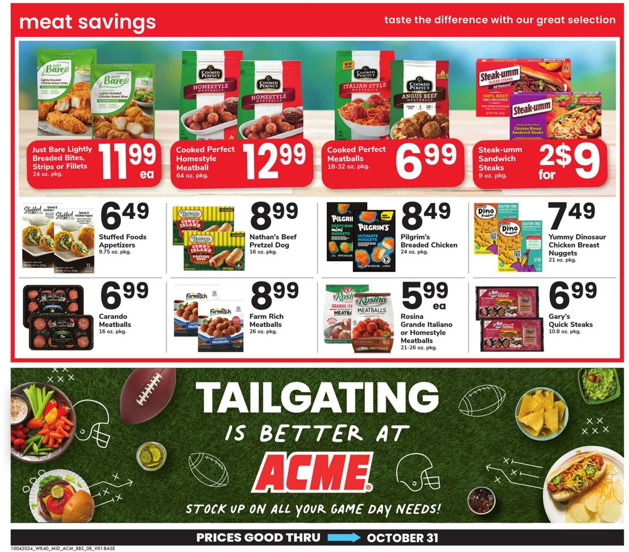 Weekly ad Acme 10/04/2024 - 10/31/2024