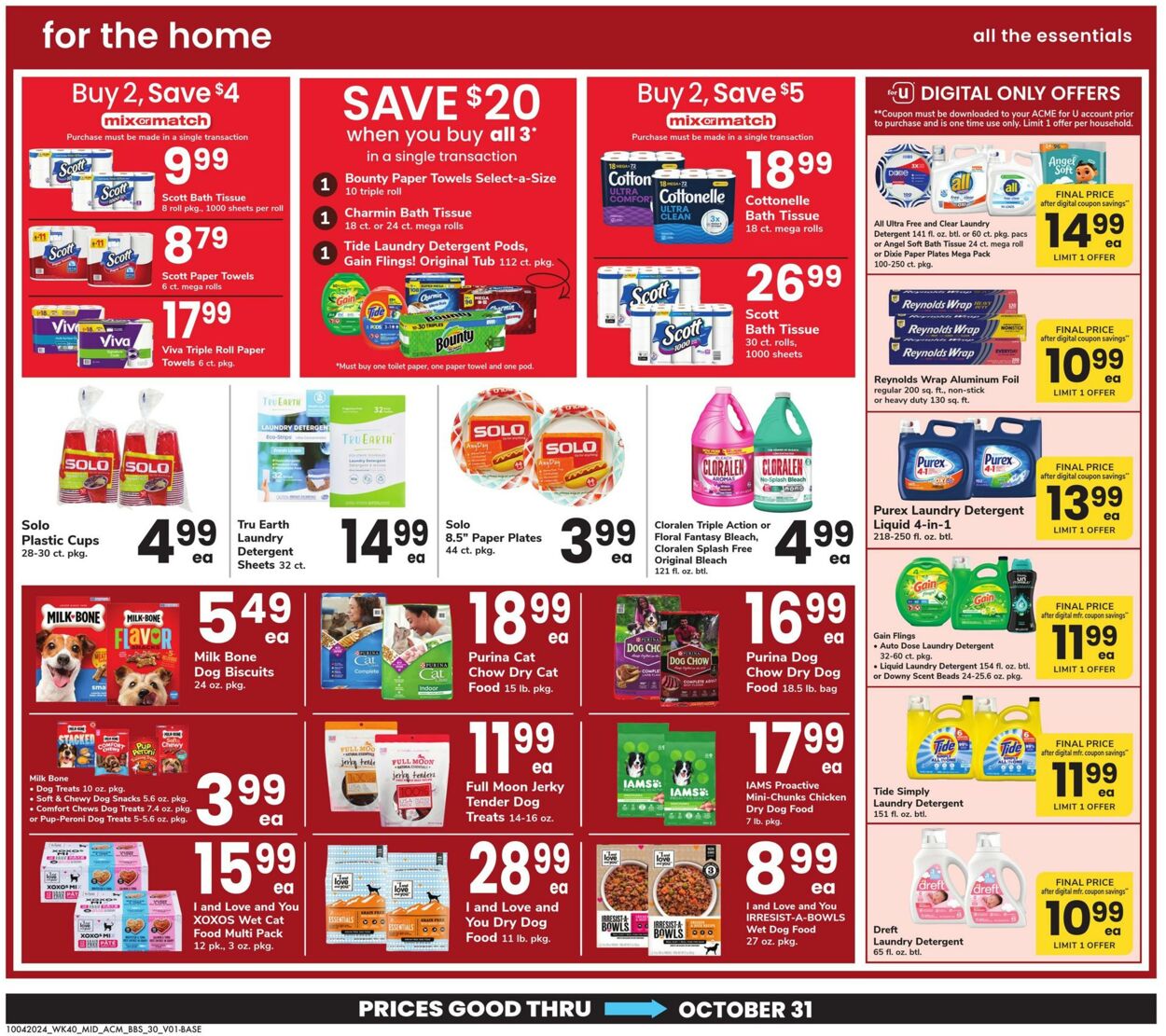 Weekly ad Acme 10/04/2024 - 10/31/2024