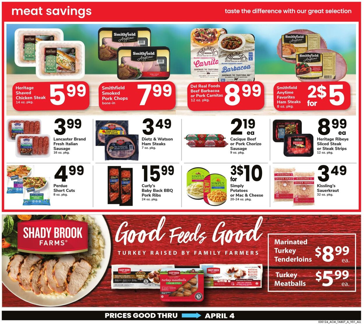 Weekly ad Acme 03/01/2024 - 04/04/2024