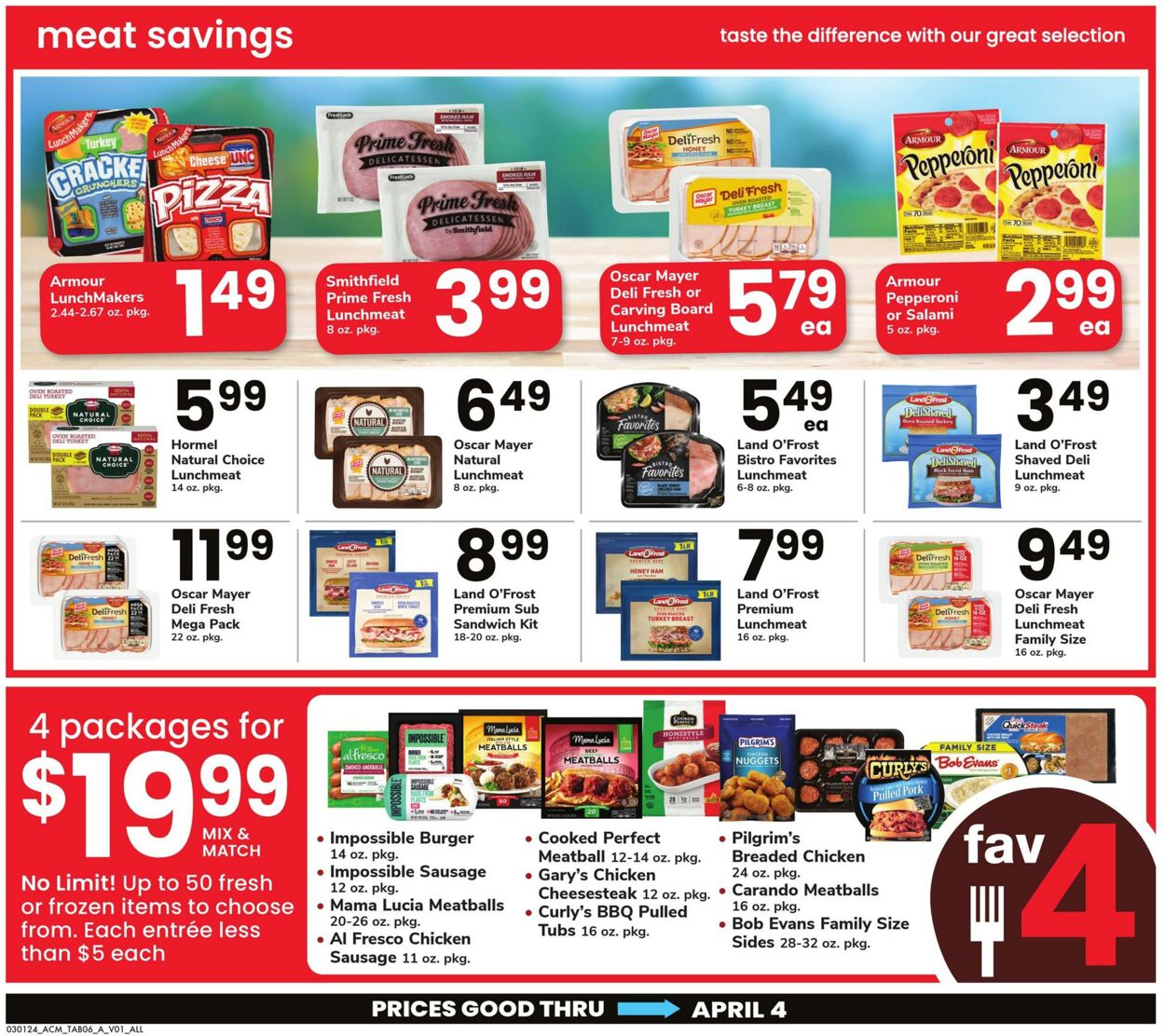 Weekly ad Acme 03/01/2024 - 04/04/2024