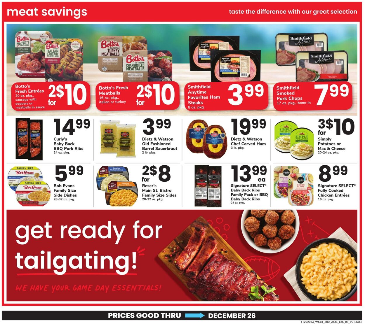 Weekly ad Acme 11/29/2024 - 12/26/2024