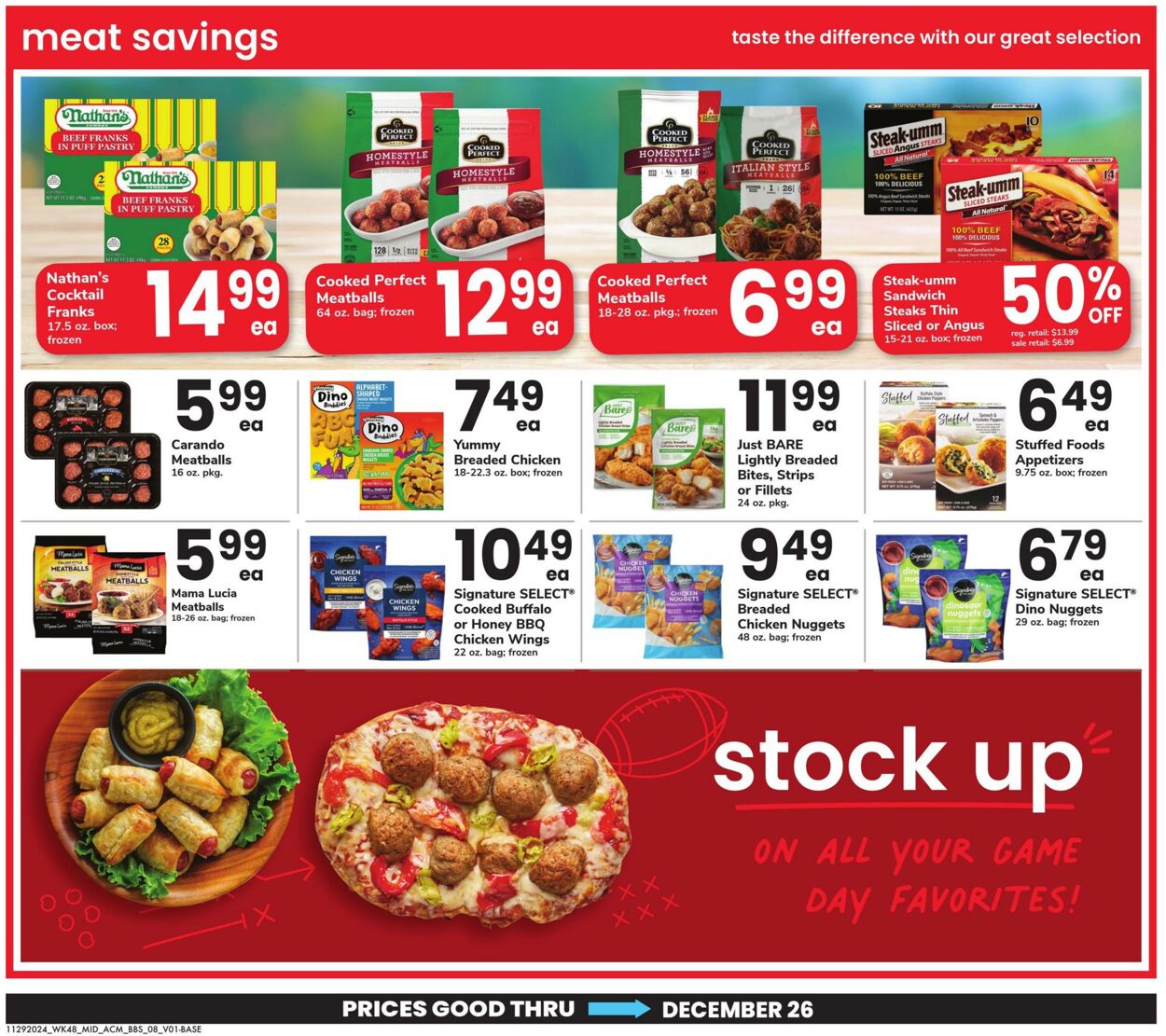 Weekly ad Acme 11/29/2024 - 12/26/2024