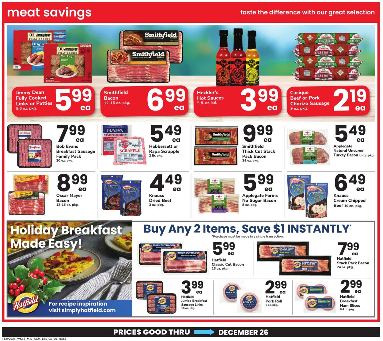 Weekly ad Acme 11/29/2024 - 12/26/2024