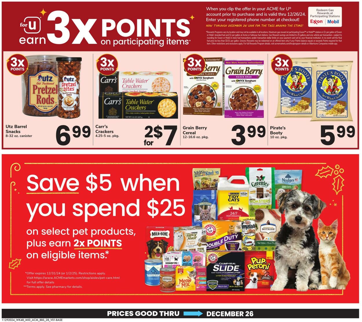 Weekly ad Acme 11/29/2024 - 12/26/2024