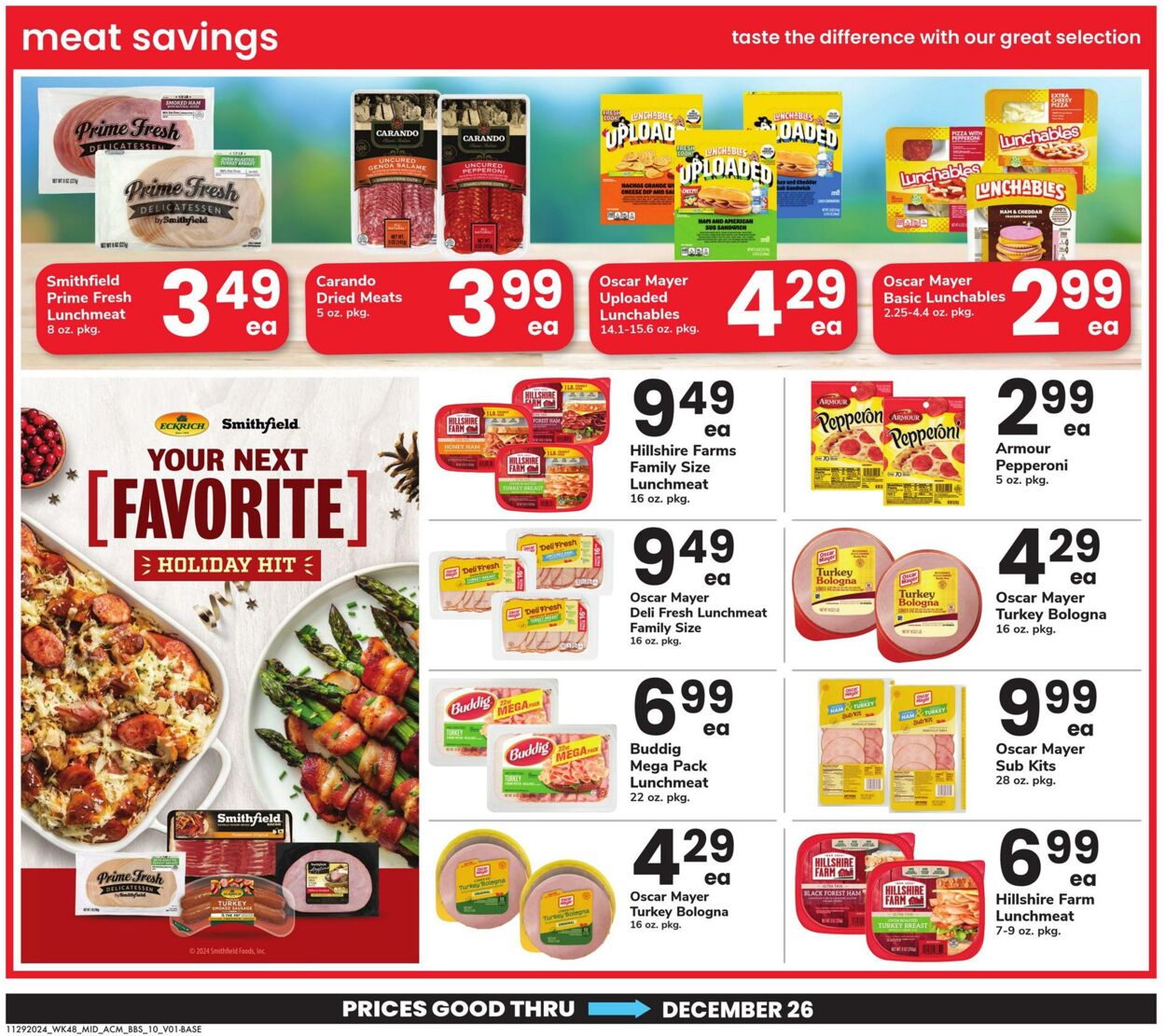 Weekly ad Acme 11/29/2024 - 12/26/2024