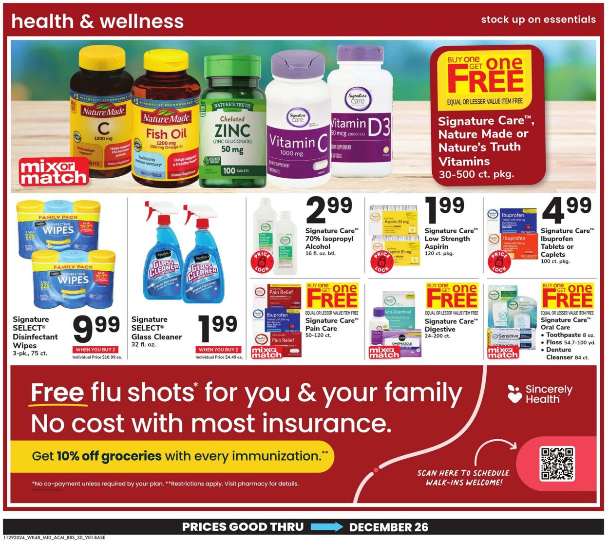 Weekly ad Acme 11/29/2024 - 12/26/2024