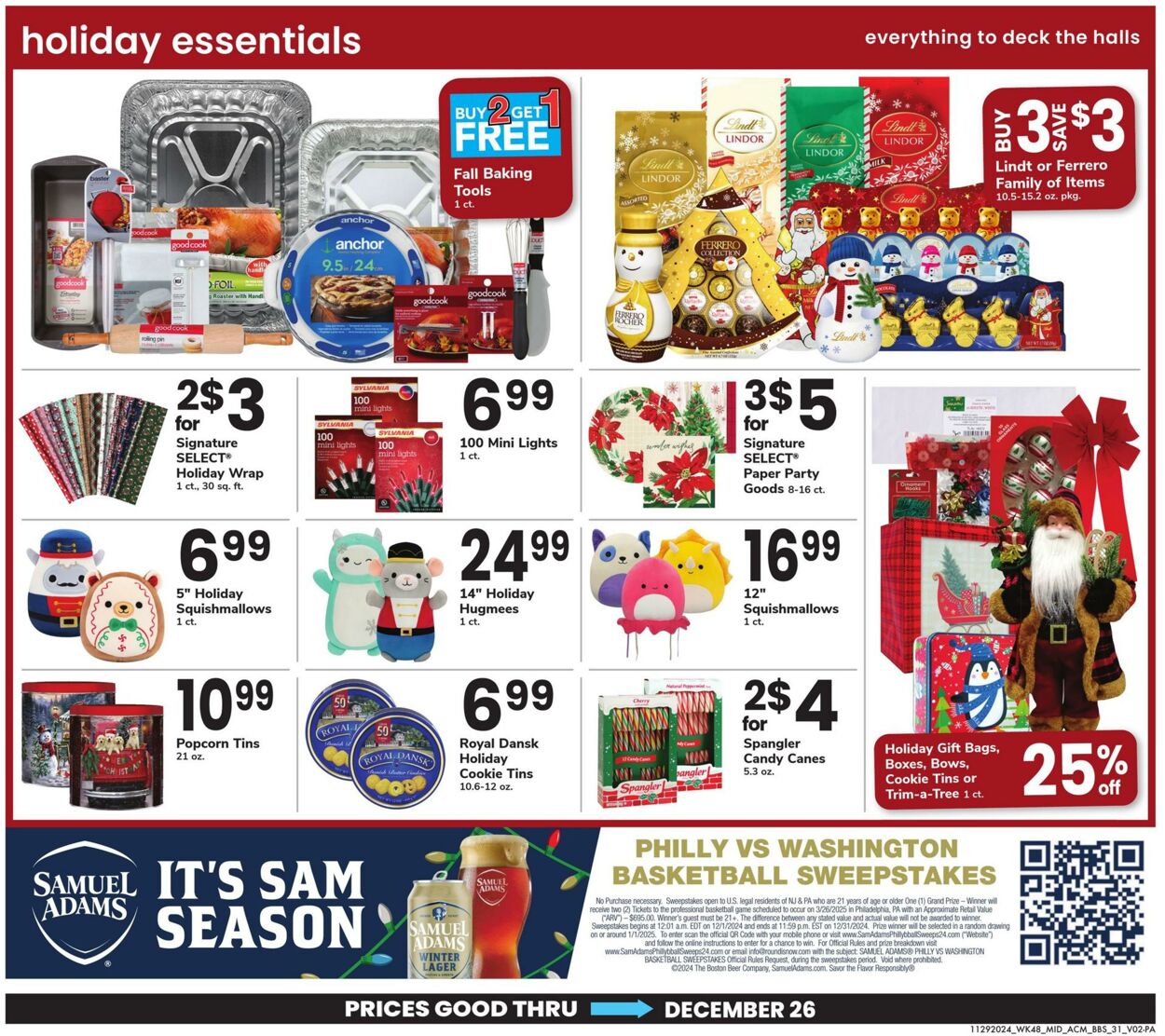 Weekly ad Acme 11/29/2024 - 12/26/2024