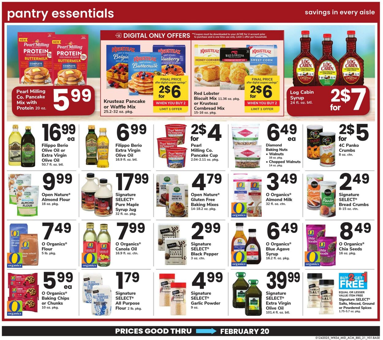 Weekly ad Acme 01/24/2025 - 02/20/2025