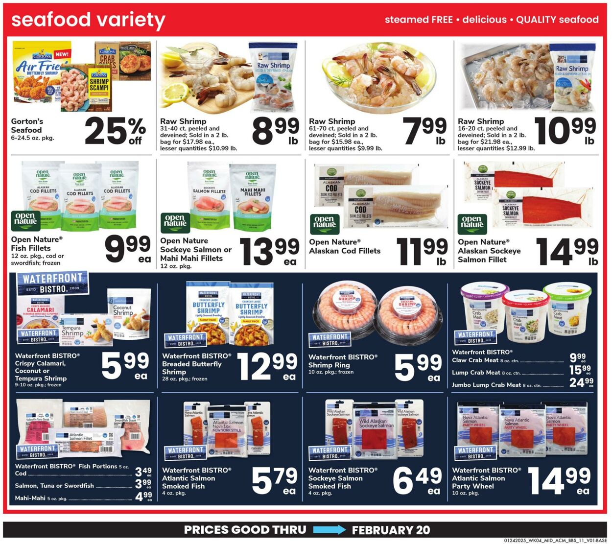 Weekly ad Acme 01/24/2025 - 02/20/2025