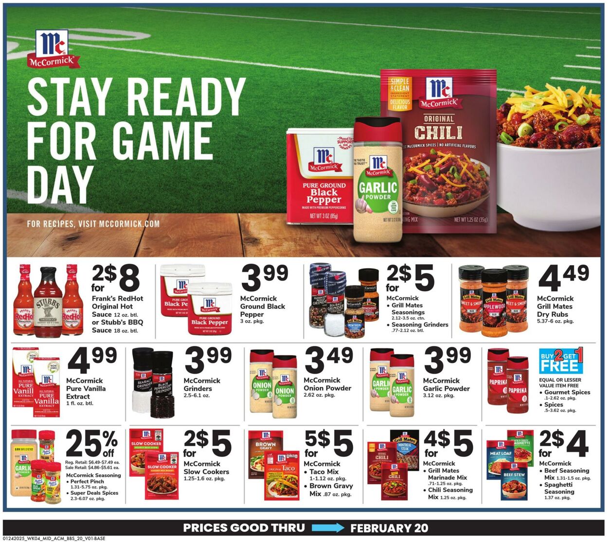 Weekly ad Acme 01/24/2025 - 02/20/2025