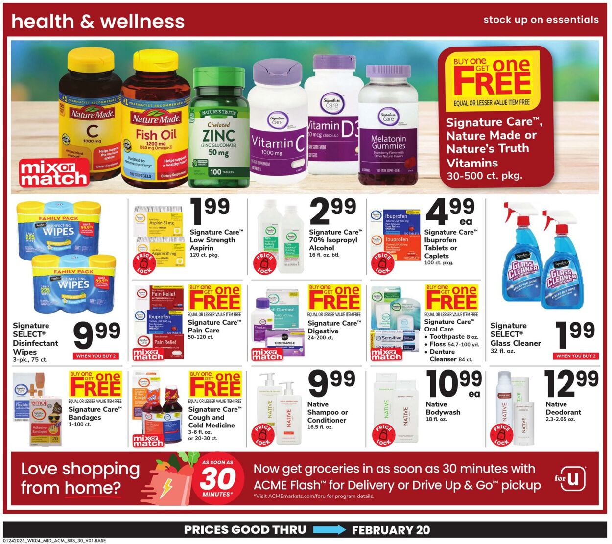 Weekly ad Acme 01/24/2025 - 02/20/2025