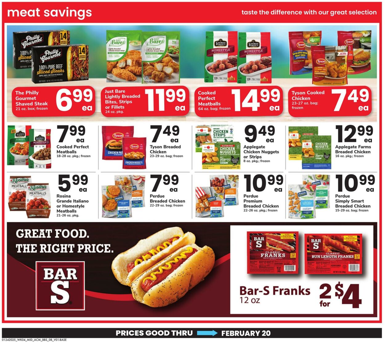 Weekly ad Acme 01/24/2025 - 02/20/2025