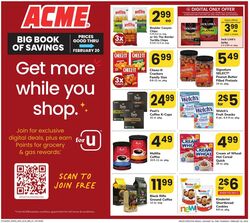 Weekly ad Acme 01/01/2024 - 12/31/2024