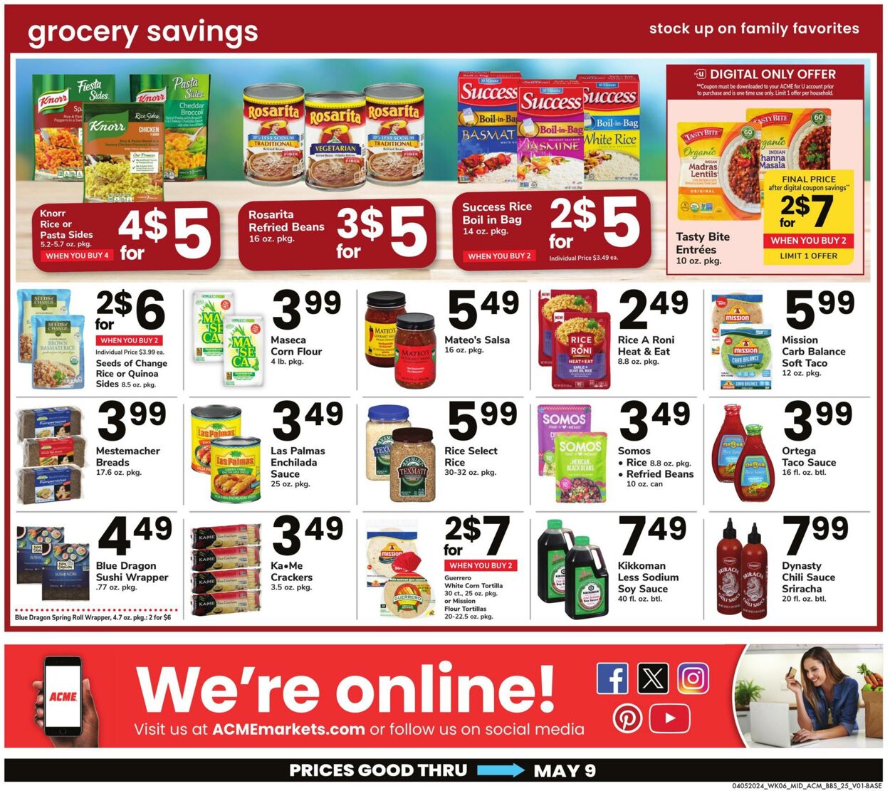 Weekly ad Acme 04/05/2024 - 05/09/2024