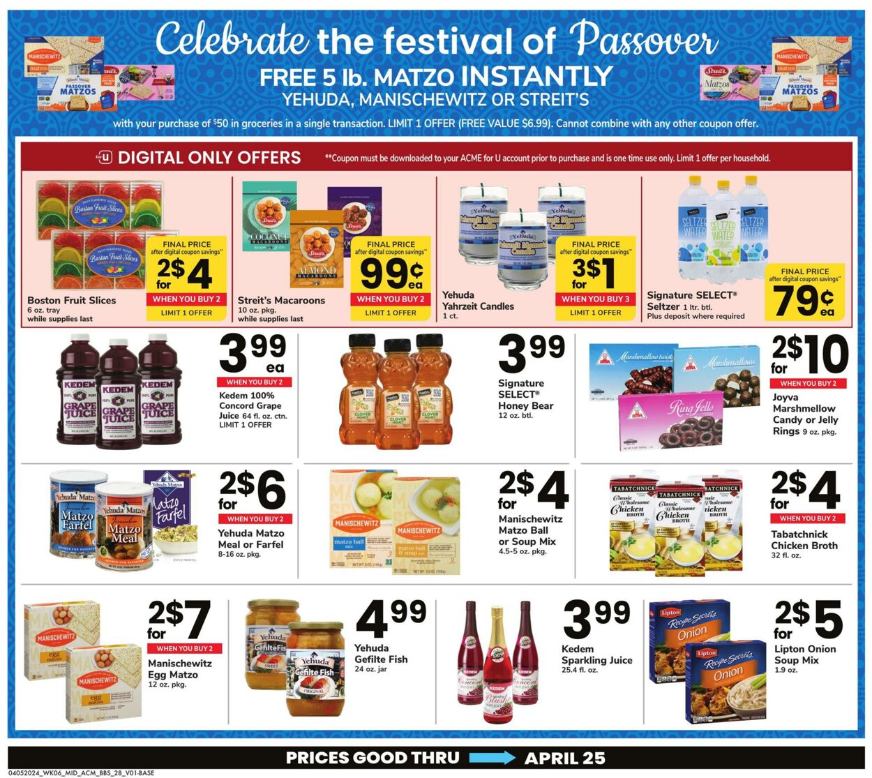 Weekly ad Acme 04/05/2024 - 05/09/2024