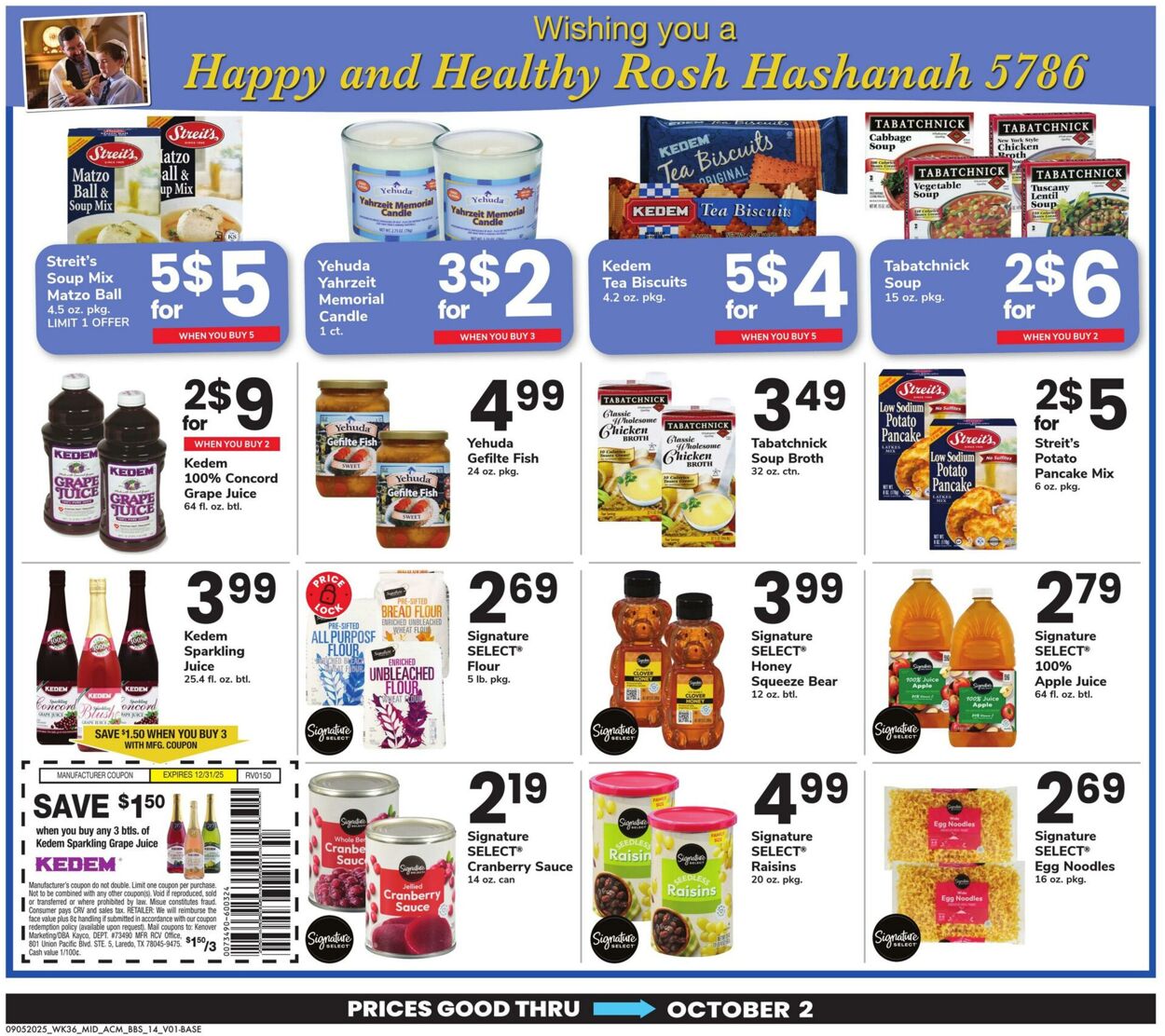 Weekly ad Acme 09/05/2025 - 10/02/2025