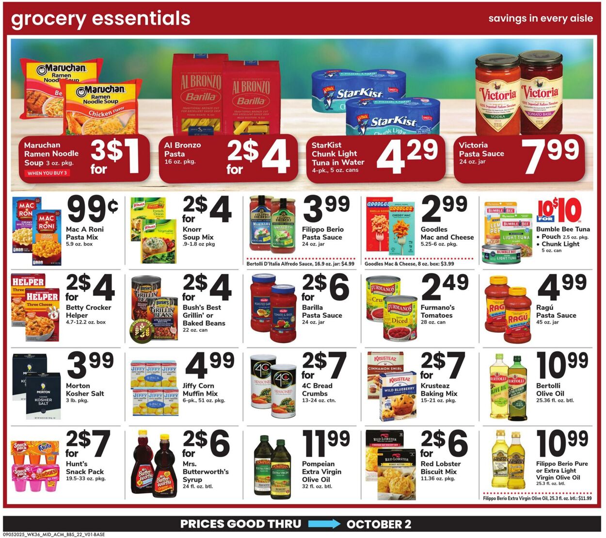 Weekly ad Acme 09/05/2025 - 10/02/2025