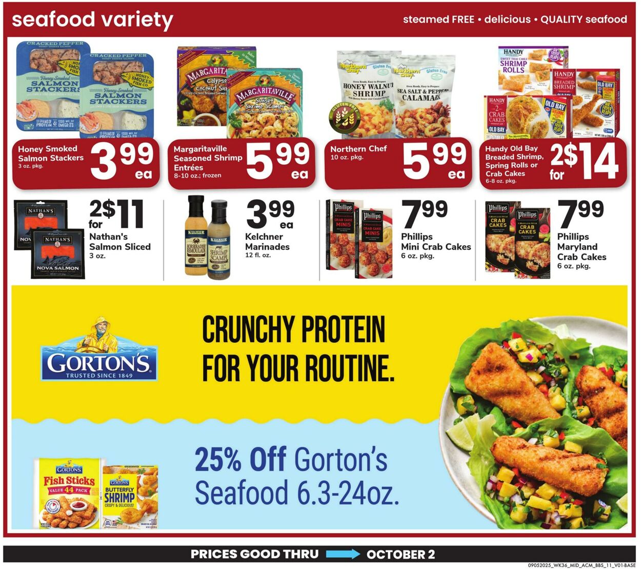 Weekly ad Acme 09/05/2025 - 10/02/2025
