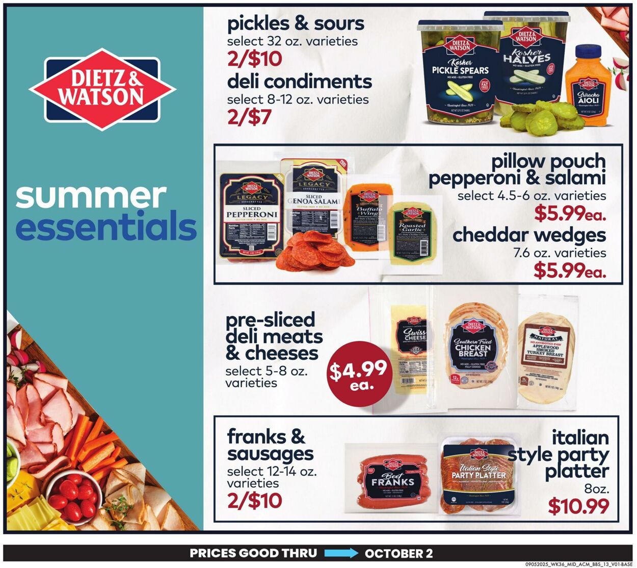 Weekly ad Acme 09/05/2025 - 10/02/2025