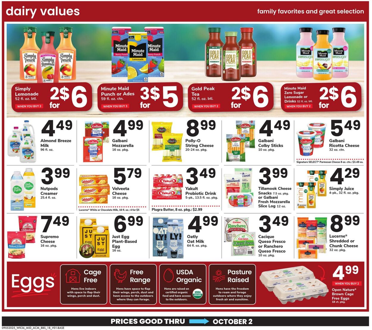 Weekly ad Acme 09/05/2025 - 10/02/2025