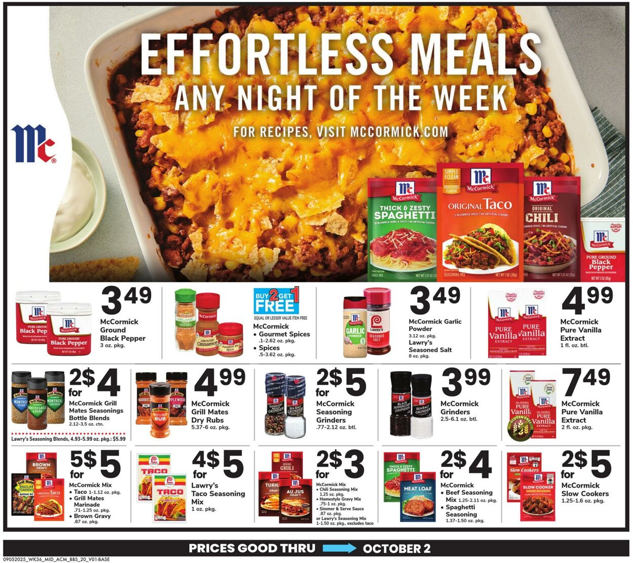 Weekly ad Acme 09/05/2025 - 10/02/2025