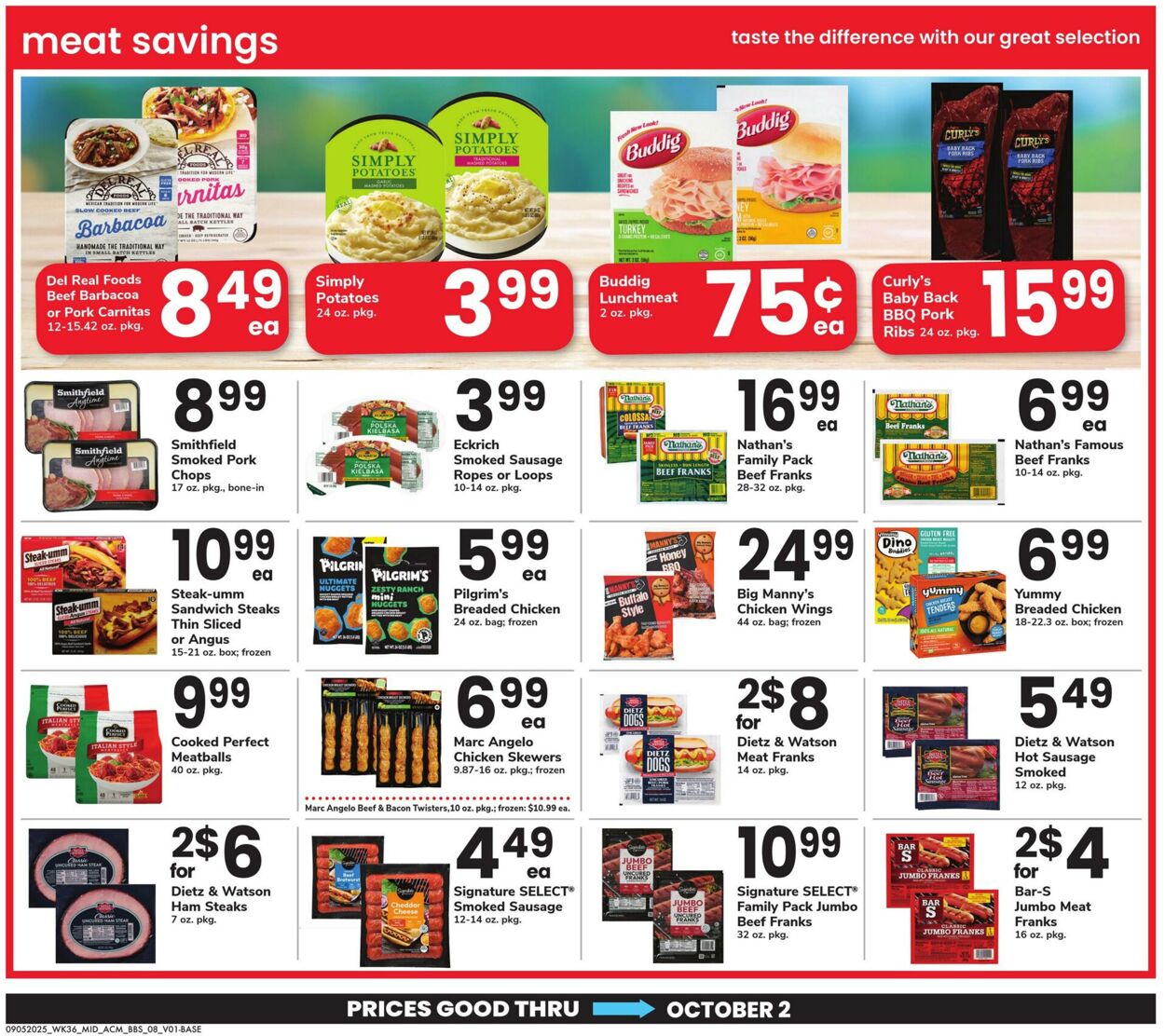 Weekly ad Acme 09/05/2025 - 10/02/2025