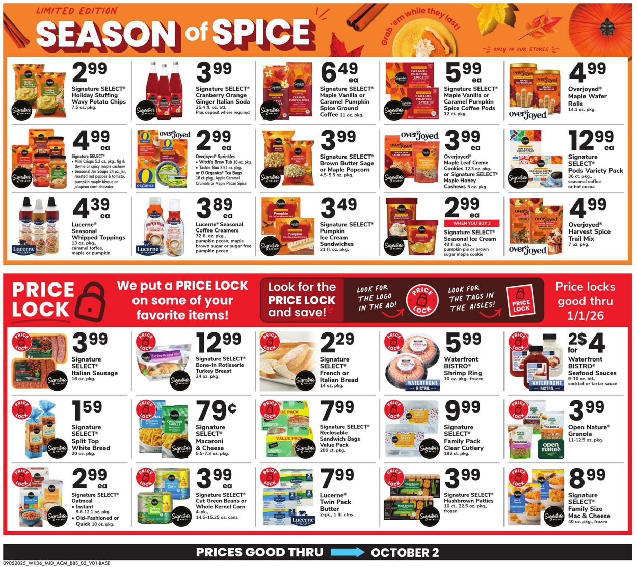 Weekly ad Acme 09/05/2025 - 10/02/2025